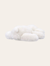 Peluche Aimer the Dog in pelliccia morbidissima colore latte Bonpoint - | Spazio Pritelli