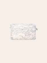 Pochette trapuntata blu in cotone liberty Bonpoint - | Spazio Pritelli