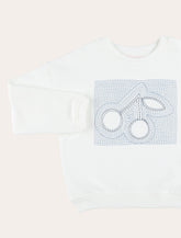 Bonpoint Gena organic cotton cherry sweatshirt - | Spazio Pritelli