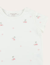 Bonpoint girl's Lalcala hand-embroidered T-shirt - | Spazio Pritelli