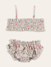 Costume due pezzi da bambina Bonpoint Finlay in tessuto Liberty - | Spazio Pritelli