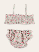 Costume due pezzi da bambina Bonpoint Finlay in tessuto Liberty - | Spazio Pritelli