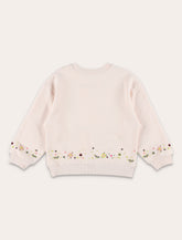 Felpa Dolores con ricami floreali da bambina di Bonpoint - | Spazio Pritelli