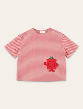 T-Shirt bambino in cotone a quadretti Gucci - | Spazio Pritelli
