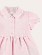 Gucci baby GG cotton piqué dress - | Spazio Pritelli