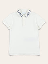 Polo slim fit con logo da bambino di Gucci - | Spazio Pritelli