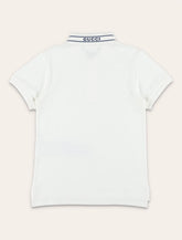 Polo slim fit con logo da bambino di Gucci - | Spazio Pritelli