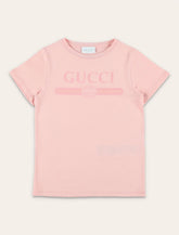T-shirt bambino in cotone con logo Gucci - | Spazio Pritelli