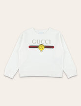 Felpa in cotone con stampa MR. MEN™ Little Miss™ da bambina di Gucci - | Spazio Pritelli