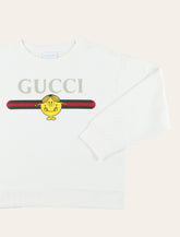 Felpa in cotone con stampa MR. MEN™ Little Miss™ da bambina di Gucci - | Spazio Pritelli
