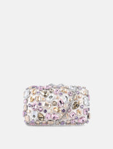 Self-Portrait multi crystal embellished clutch - | Spazio Pritelli