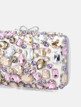 Self-Portrait multi crystal embellished clutch - | Spazio Pritelli