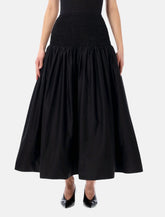 Self-Portrait cotton midi skirt - | Spazio Pritelli