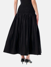 Self-Portrait cotton midi skirt - | Spazio Pritelli