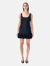 Self-Portrait denim flower mini dress - | Spazio Pritelli