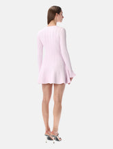 Self-Portrait pearl knit mini dress - | Spazio Pritelli