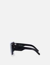 Rick Owens Documenta rectangular sunglasses - | Spazio Pritelli
