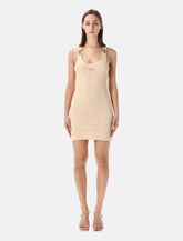 Jean Paul Gaultier ribbed short dress - | Spazio Pritelli