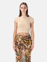 Jean Paul Gaultier ribbed baby tee - | Spazio Pritelli