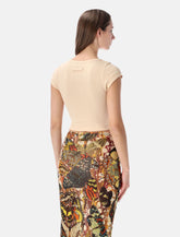 Jean Paul Gaultier ribbed baby tee - | Spazio Pritelli