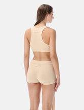 Jean Paul Gaultier ribbed Patch bra - | Spazio Pritelli