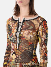 Top in tulle Re-Edition Butterfly di Jean Paul Gaultier - | Spazio Pritelli