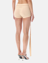 Jean Paul Gaultier ribbed Patch shorts - | Spazio Pritelli