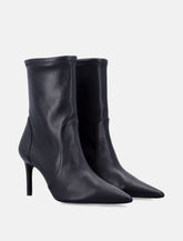 Stivaletti in pelle stretch Stuart Power 75 con tacco a spillo Stuart Weitzman - | Spazio Pritelli