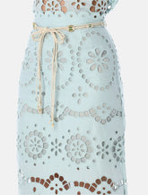 Gonna midi Awaken in sangallo azzurro di Zimmermann - | Spazio Pritelli