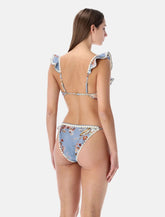Zimmermann Chambray crochet tie bikini brief - | Spazio Pritelli