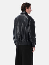 Studio Nicholson Piston lamb leather jacket - | Spazio Pritelli