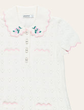 Abito Self-Portrait Heart in maglia da bambina - | Spazio Pritelli