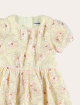 Self-Portrait embellished flower tulle girl's dress - | Spazio Pritelli