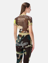 T-shirt in mesh camouflage di Ottolinger - | Spazio Pritelli