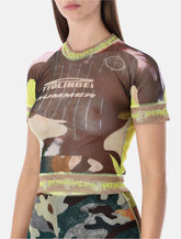 T-shirt in mesh camouflage di Ottolinger - | Spazio Pritelli