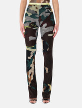 Leggings in mesh camouflage di Ottolinger - | Spazio Pritelli