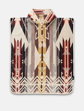 Accappatoio con cappuccio Jacquard Pendleton - | Spazio Pritelli