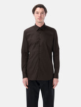 Xacus stretch cotton classic shirt - | Spazio Pritelli