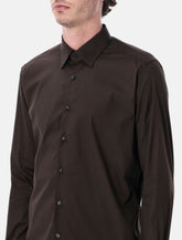 Xacus stretch cotton classic shirt - | Spazio Pritelli