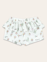 Shorts baby in cotone con stampa floreale - | Spazio Pritelli