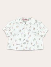 Marni baby printed cotton shirt - | Spazio Pritelli