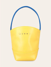 Marni Borsa Flower Basket Bambina Mini Edizione Giallo Blu - | Spazio Pritelli