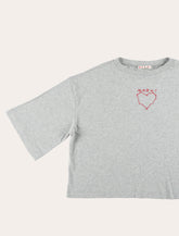 Marni girl's cropped t-shirt - | Spazio Pritelli