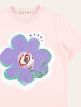 T-shirt Marni da bambina con stampa floreale - | Spazio Pritelli