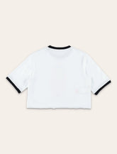 T-Shirt Crop Marni da bambina con stampa - | Spazio Pritelli