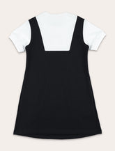 Marni graphic print kid's cotton dress - | Spazio Pritelli