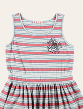Abito in jersey a righe da bambina di Marni - | Spazio Pritelli
