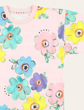 Marni Abito Floreale Rosa Maniche Corte Primavera Estate 2026 - | Spazio Pritelli