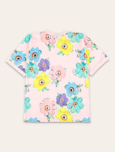 Marni Abito Floreale Rosa Maniche Corte Primavera Estate 2026 - | Spazio Pritelli