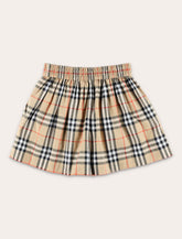 Burberry cotton Check shorts for kids - | Spazio Pritelli